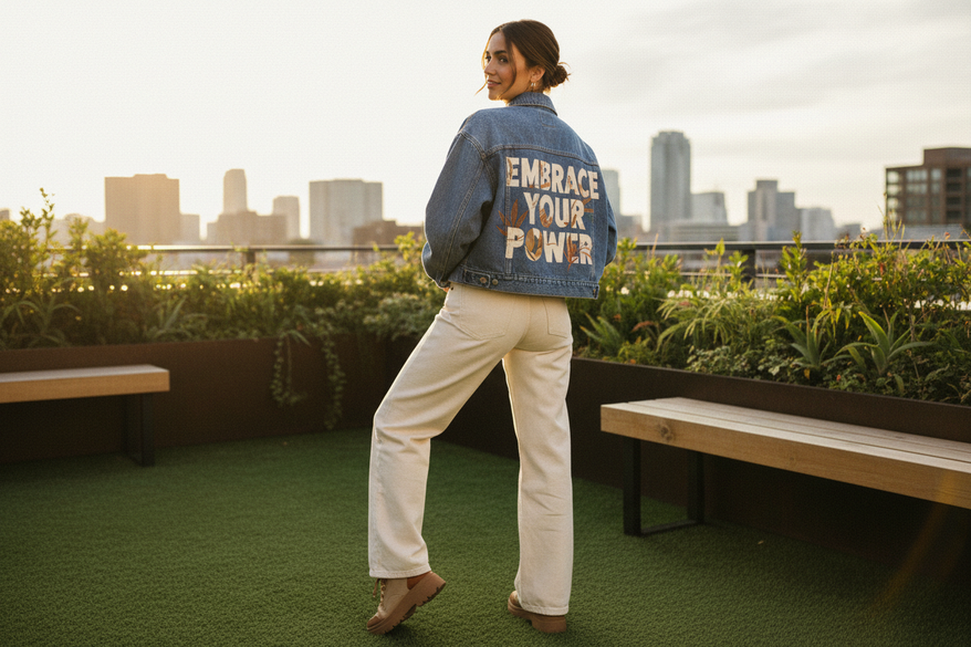 Statement Denim Jacket Collection Banner