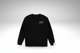 Black sweatshirt with 'EXPENSIVE & DIFFICULT' text on a gray background