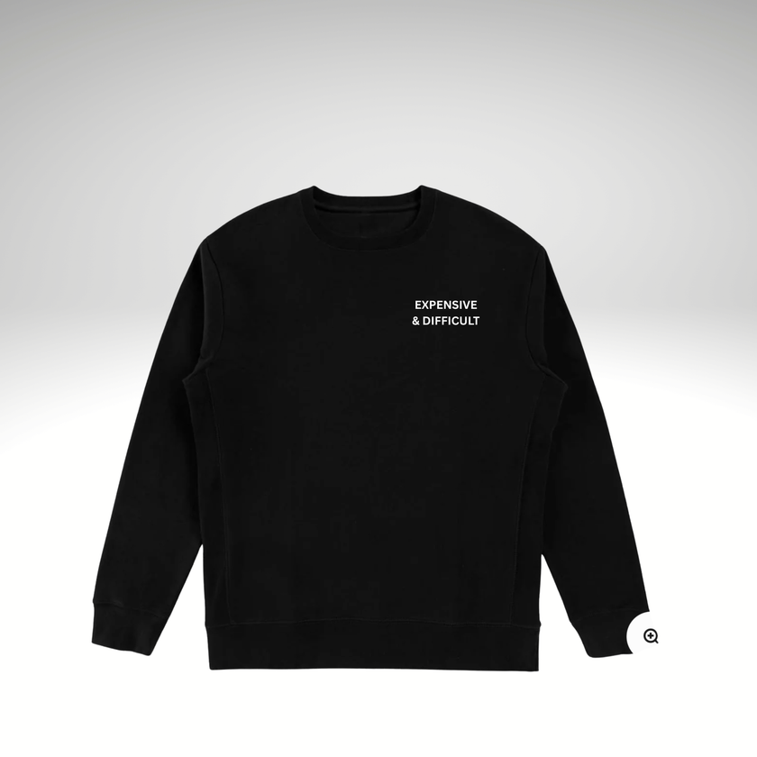 Expensive & Difficult Organic Crewneck