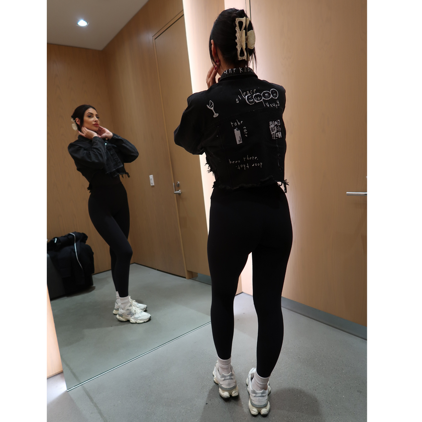 UNFKNBLVBL Crop Denim Jacket - Adel Kasza Co