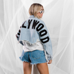 Hollywood Cropped Denim Jacket - Adel Kasza Co
