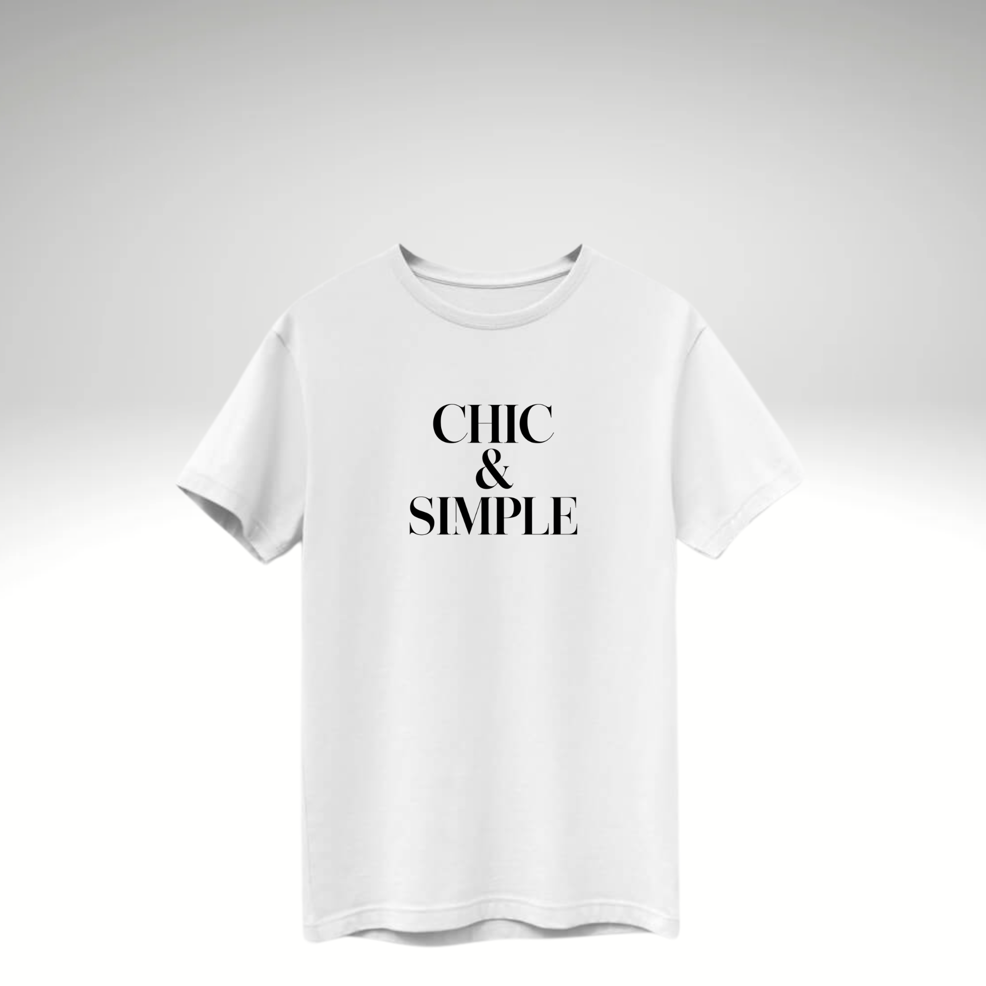 Blossom Luxe Tee: Chic & Simple Edition - Adel Kasza Co
