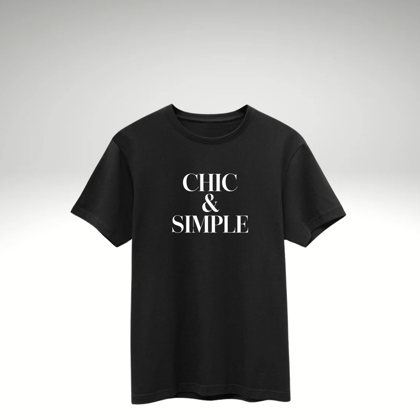 Blossom Luxe Tee: Chic & Simple Edition - Adel Kasza Co