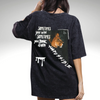NOTHING IS IMPOSSIBLE Tee – Black Mineral Washed T-shirt - Adel Kasza Co