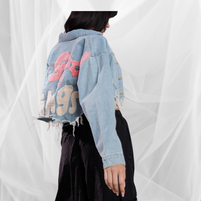 See Good in All Things Cropped Denim - Adel Kasza Co